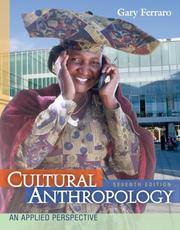 Cover of: Cultural Anthropology by Gary Ferraro