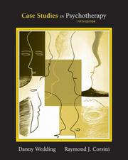 Cover of: Case Studies in Psychotherapy