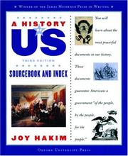 Cover of: A History of US: Book 11: Sourcebook and Index (History of Us, 11)