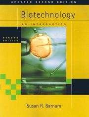 Cover of: Biotechnology by Susan R. Barnum
