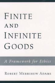 Cover of: Finite and Infinite Goods: A Framework for Ethics