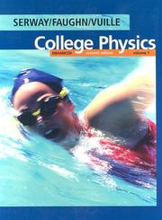 Cover of: Enhanced College Physics, Volume 1 (with PhysicsNOW)