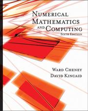 Cover of: Numerical Mathematics and Computing