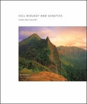 Cover of: Cell Biology and Genetics (with 1pass for BiologyNow, vMentor, How do I Prepare,  iLrn, and InfoTrac) (Brooks/Cole Biology) | Cecie Starr