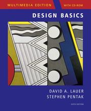 Cover of: Design Basics, Multimedia Edition by David A. Lauer, Stephen Pentak
