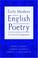 Cover of: Early Modern English Poetry