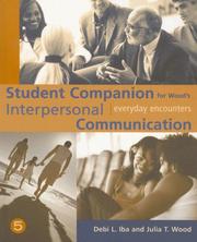Cover of: Student Companion for Wood