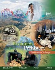 Cover of: Evolution and Prehistory: The Human Challenge