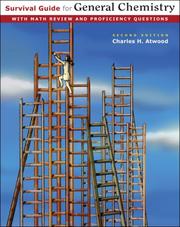 Cover of: Survival Guide for General Chemistry with Math Review by Charles H. Atwood, Charles H. Atwood