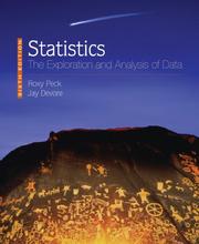Front cover of Statistics by Roxy Peck