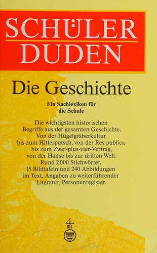 Schülerduden by Wilfried Forstmann, Heike Krüger, Gerhard Baum, Jutta Wedemeyer