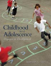 Cover of: Childhood and Adolescence: Voyages in Development
