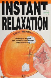 Cover of: Instant Relaxation by Alain Marillac