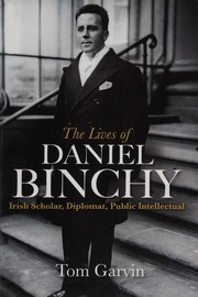 Cover of: Lives of Daniel Binchy by Tom Garvin