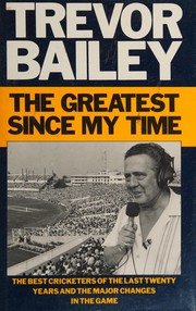 Cover of: Greatest Since My Time