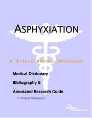Cover of: Asphyxiation | ICON Health Publications