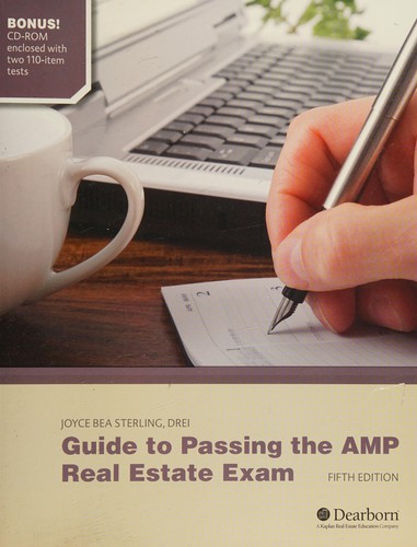 Guide to passing the AMP real estate exam by Joyce Bea Sterling