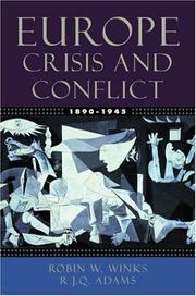 Cover of: Europe, 1890-1945: Crisis and Conflict