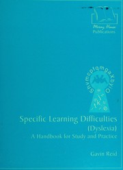 Cover of: Specific Learning Difficulties (Dyslexia)