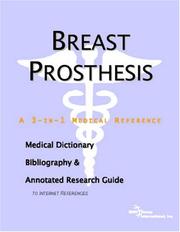 Breast prosthesis by Philip M. Parker