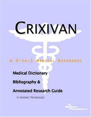 Crixivan by ICON Health Publications