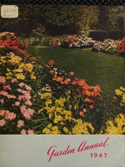 Cover of: Garden annual, 1947