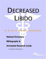 Decreased Libido by ICON Health Publications
