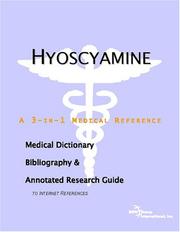 Hyoscyamine by ICON Health Publications