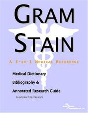 Gram Stain by ICON Health Publications