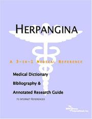 Herpangina by ICON Health Publications