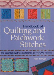 Cover of: Handbook of quilting and patchwork stitches: the essential illustrated reference to over 200 stitches