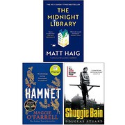 Cover of: The Midnight Library, Hamnet, Shuggie Bain 3 Books Collection Set