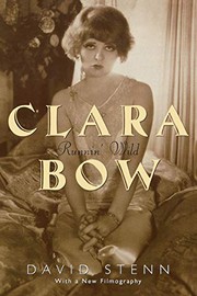 Cover of: Clara Bow by David Stenn
