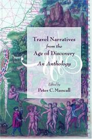 Cover of: Travel Narratives from the Age of Discovery: An Anthology