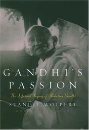 Cover of: Gandhi's Passion by Stanley A. Wolpert
