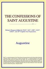 Cover of: The Confessions of Saint Augustine by ICON Reference