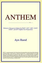 Cover of: Anthem by ICON Reference