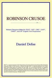 Cover of: Robinson Crusoe by ICON Reference