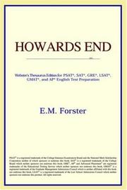 Cover of: Howards End by ICON Reference
