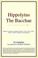 Cover of: Hippolytus the Bacchae