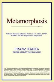 Cover of: Metamorphosis by ICON Reference