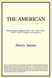 Cover of: The American by Henry James, ICON Reference