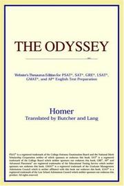 Cover of: The Odyssey by ICON Reference