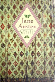 Cover of: Jane Austen, a family record by William Austen-Leigh