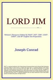 Cover of: Lord Jim by ICON Reference