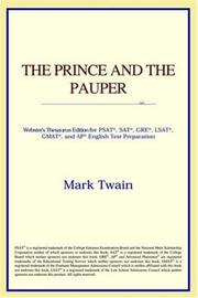 Cover of: The Prince and the Pauper by ICON Reference