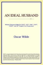 Cover of: An Ideal Husband: Webster's Thesaurus Edition