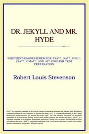 Dr. Jekyll and Mr. Hyde