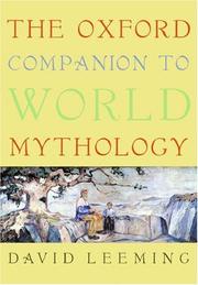 Cover of: The Oxford companion to world mythology