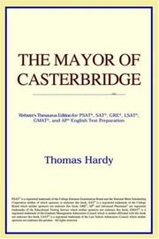 Cover of: The Mayor of Casterbridge by ICON Reference